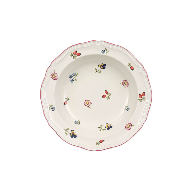 Petite Fleur Multicolor Ceramic Cereal Bowl