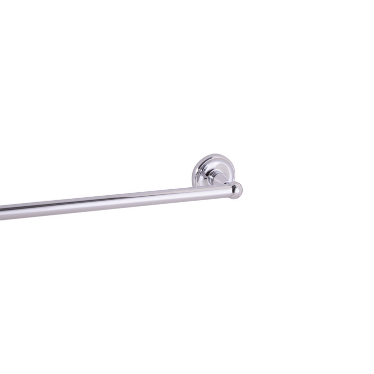 San Martin Polished Chrome 24-Inch Wall Mounted Towel Bar