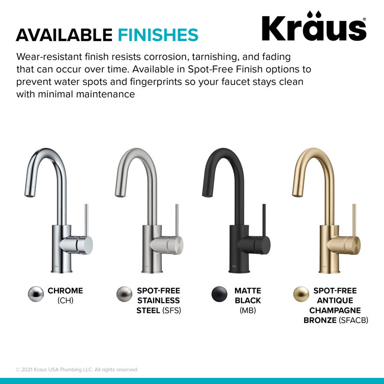 Matte Black Single Handle Kitchen Bar Faucet with QuickDock