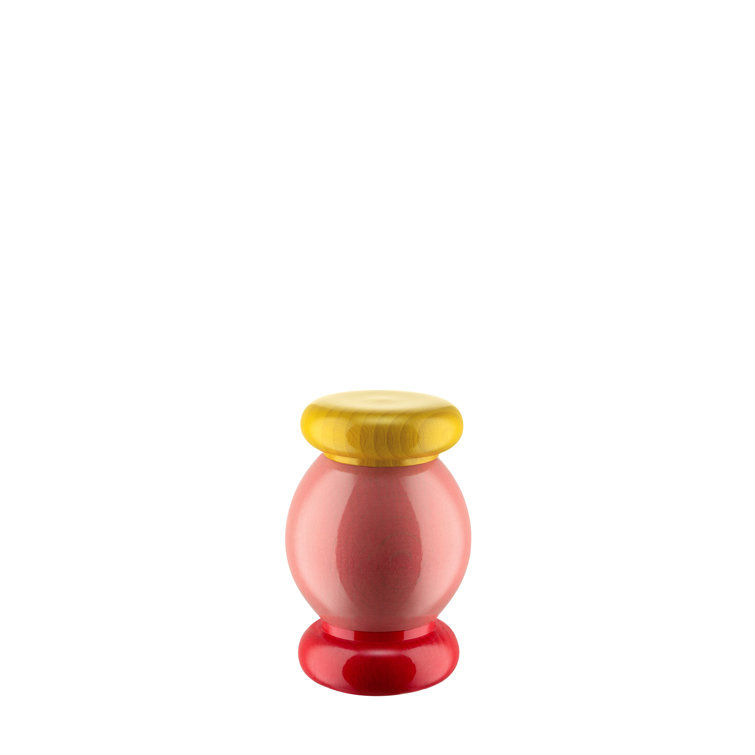 Colorful Beech-Wood Salt, Pepper, and Spice Grinder