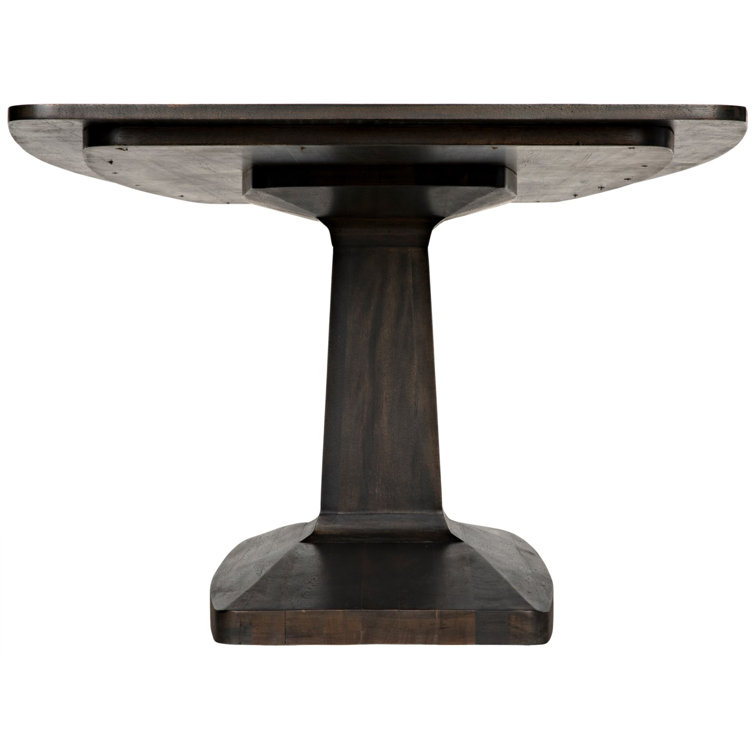 Mid-century Modern Travis Extendable Solid Walnut Dining Table