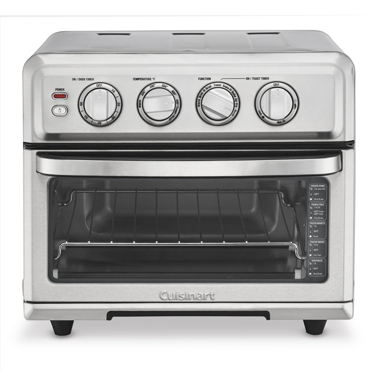 Compact Stainless Steel Air Fryer Toaster Oven with Grill