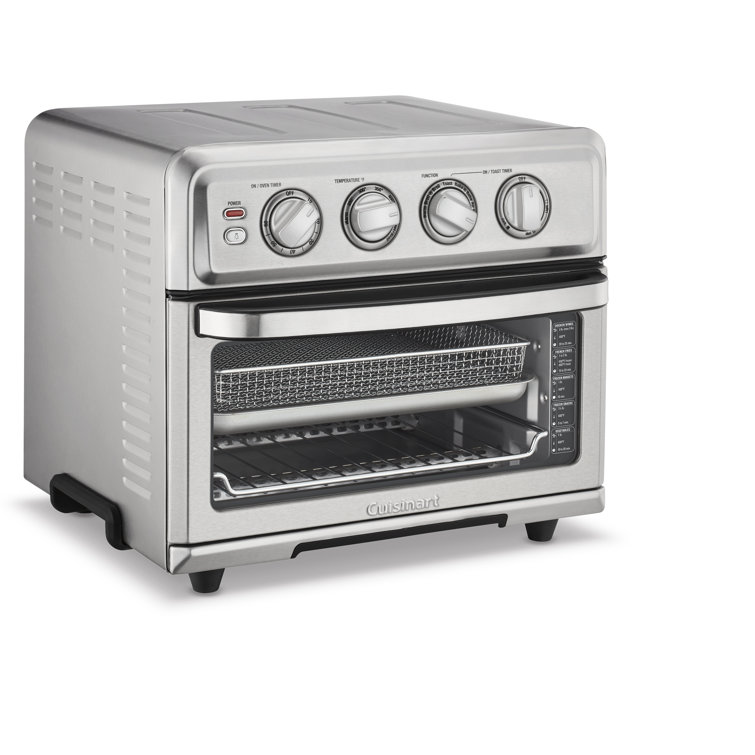 Compact Stainless Steel Air Fryer Toaster Oven with Grill