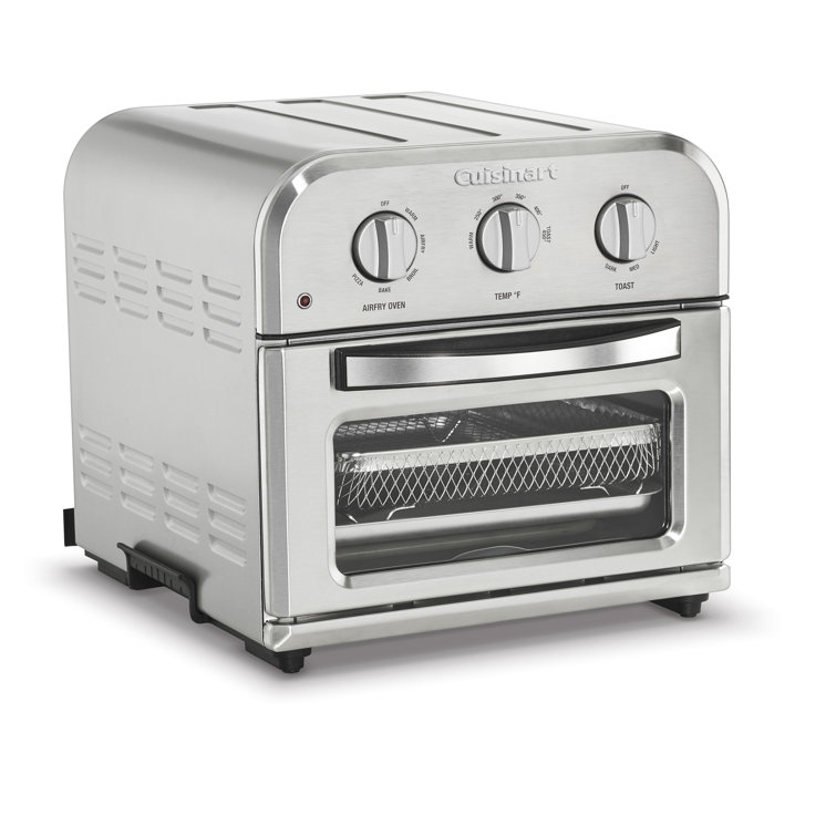Compact Stainless Steel Air Fryer Toaster Oven