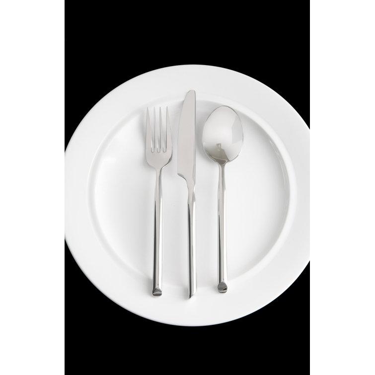 Capri Heavy-Gauge Stainless Steel 5 Piece Flatware Set