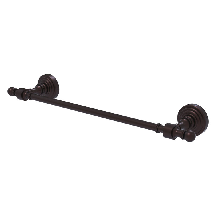 Antique Bronze 24'' Traditional Wall Mounted Towel Bar