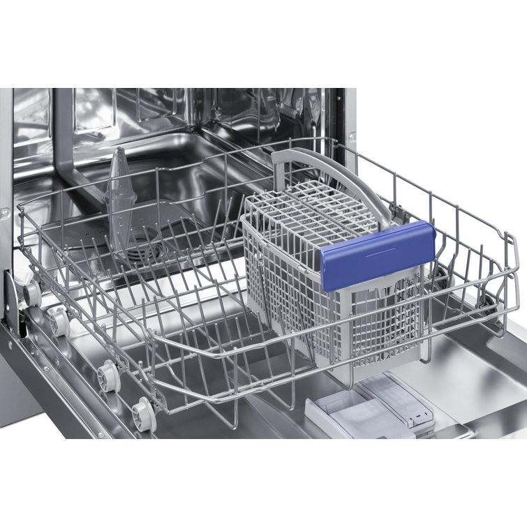 Summit 24" Stainless Steel Built-In Dishwasher with Top Control Panel