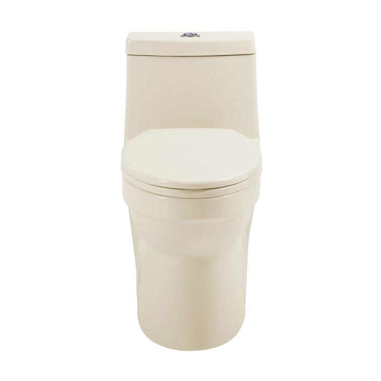 Virage Elongated Dual Flush High-Efficiency Toilet in Bisque