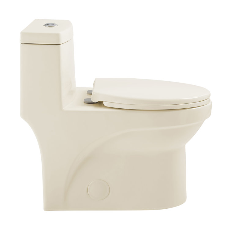Virage Elongated Dual Flush High-Efficiency Toilet in Bisque