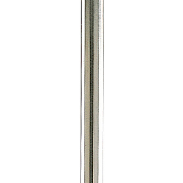 54" Brushed Nickel Steel Pendant Stem Extension Kit