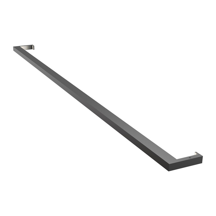 Satin Black 48" Dimmable LED Wall Sconce
