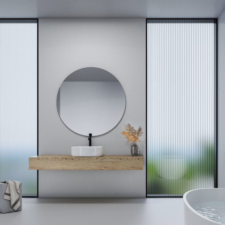 Altair 16.7'' White Ceramic Square Bathroom Sink