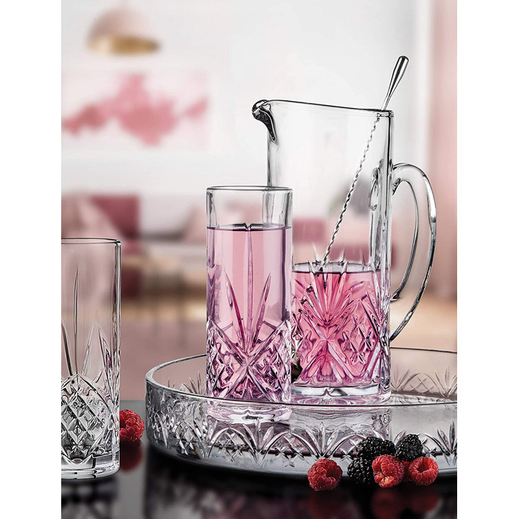 Dublin Crystal 12oz Highball Glass Set of 4
