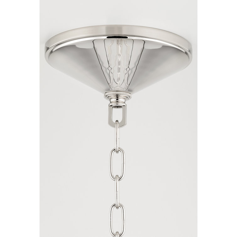 Elegant Aged Brass 9-Light Crystal Sputnik Chandelier