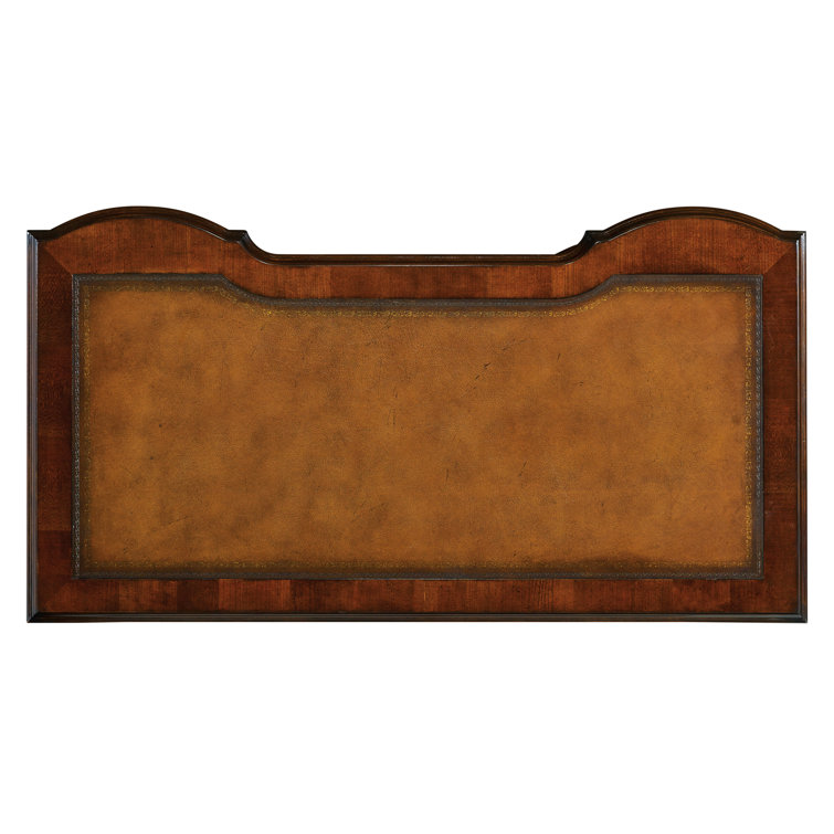 Cherry Veneer Traditional Writing Desk with Drawers