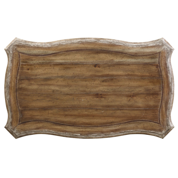 Traditional Brown Rectangular Wood Coffee Table with Storage