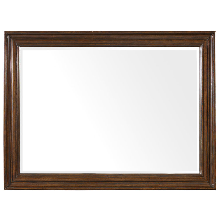 Leesburg Medium Brown 10-Drawer Dresser with Mirror