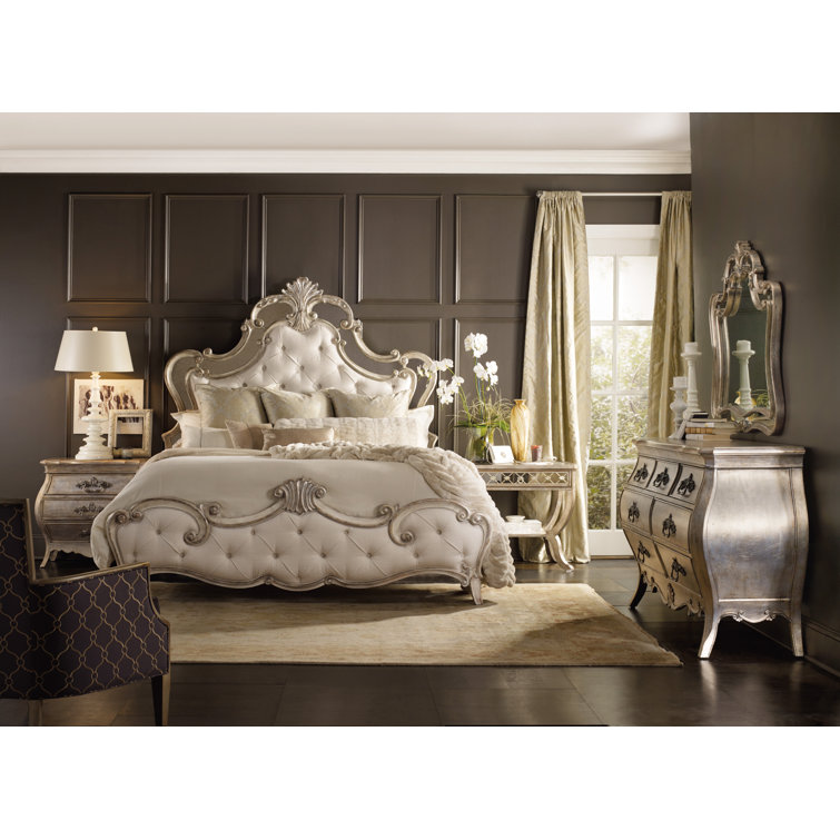 Sanctuary Silver and Gold Traditional Wall Mirror