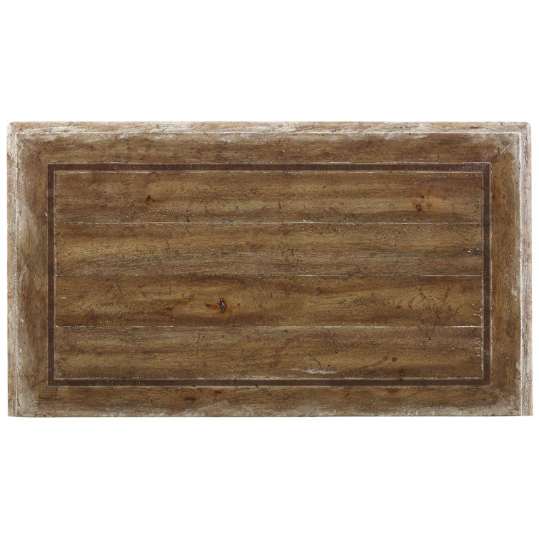 Beige and Brown Traditional 3-Drawer Nightstand