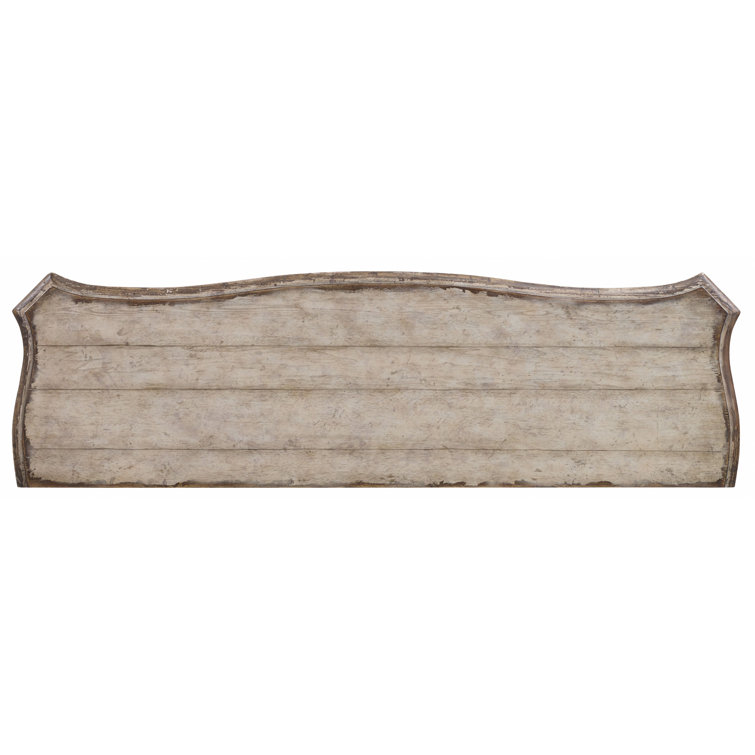 Paris Vintage Beige 6-Drawer Farmhouse Dresser