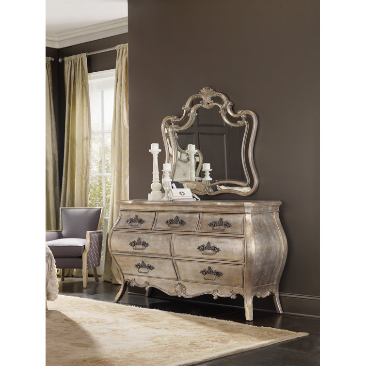 Sanctuary Silver and Gold Traditional Wall Mirror