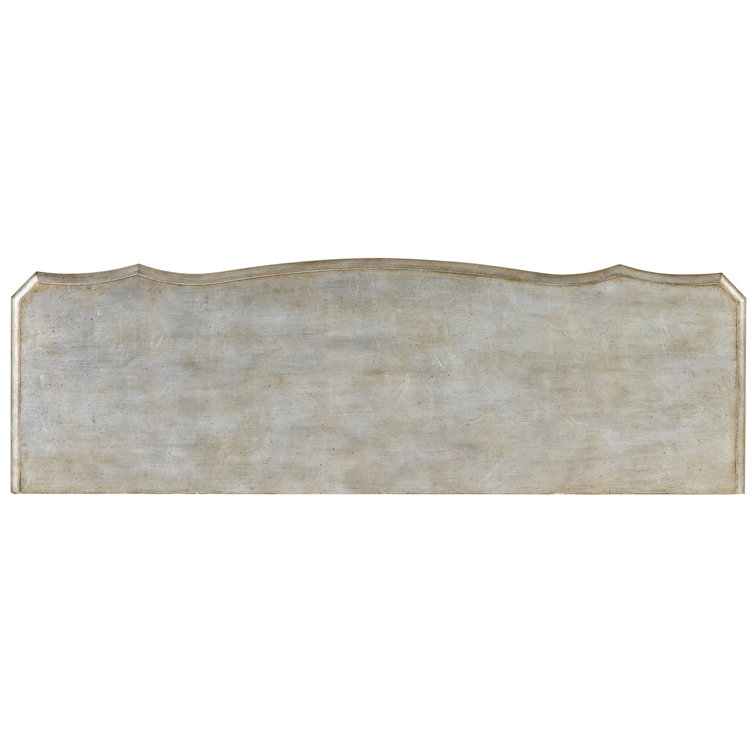 Bardot Silver Leaf Bombay-Inspired 7-Drawer Dresser with Cedar Lining