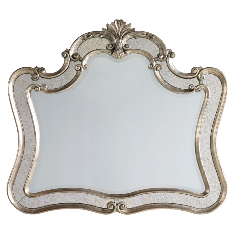 Sanctuary Silver and Gold Traditional Wall Mirror