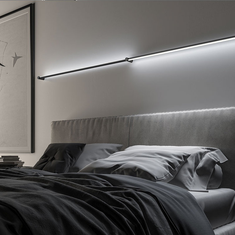 Sleek 24.75" Polished Chrome LED Wall Sconce with Adjustable Tubes