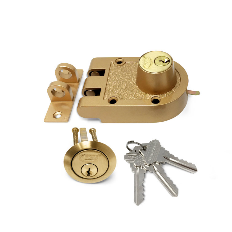 Bronze Double Cylinder Universal Handing Deadbolt Lock