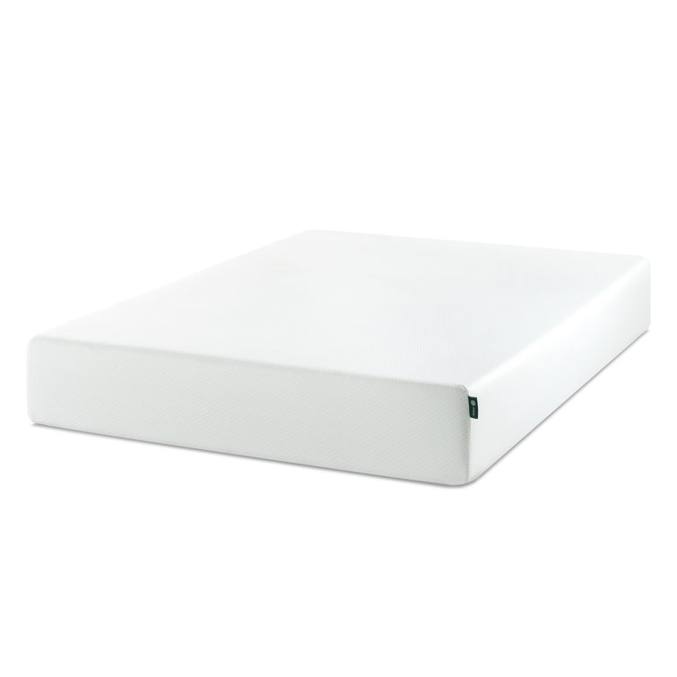 Full White 6-Inch Firm Memory Foam Mattress
