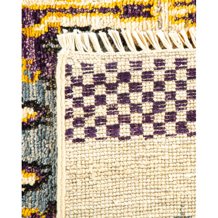 Ivory Elegance Hand-Knotted Wool 4'x6' Turkish-Inspired Area Rug