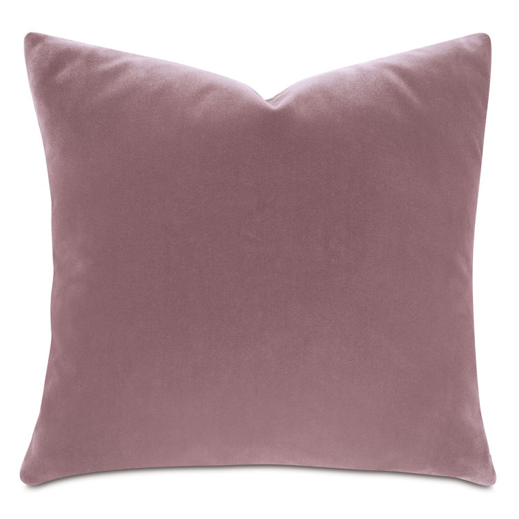 Amber Embroidered 20" x 20" Square Polyester Throw Pillow
