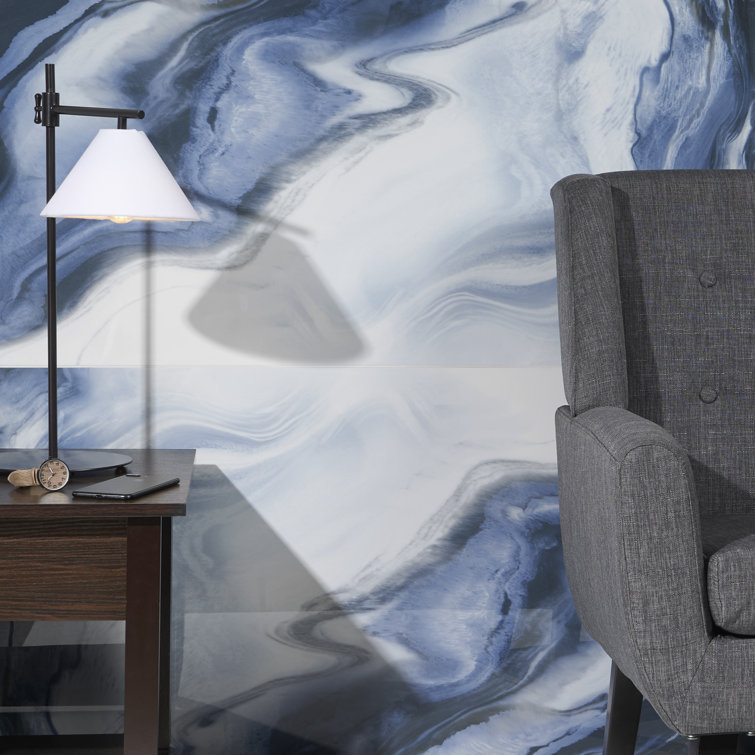 Augusta Blue Polished Porcelain Large Format Rectangular Tile