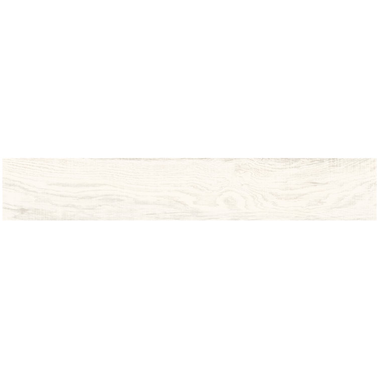 Montgomery White 8" x 48" Matte Porcelain Wood Look Tile