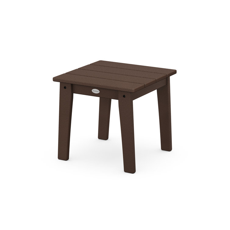 Lakeside Dark Brown Outdoor End Table