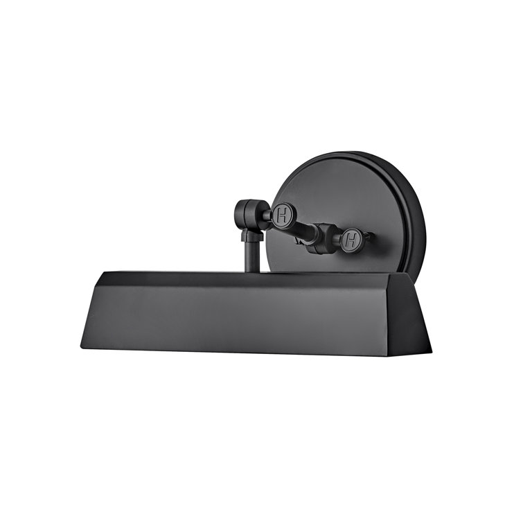 Black Dimmable Electric Wall Sconce with Plug