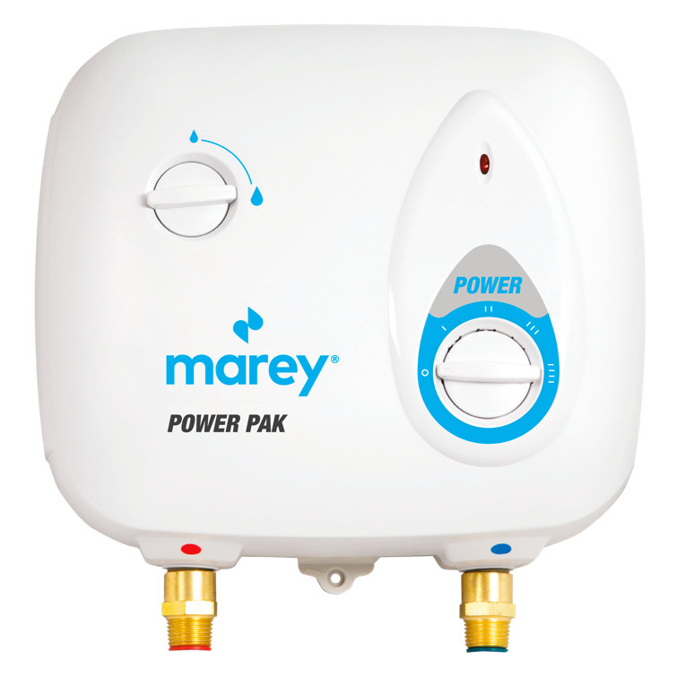 Compact 220-Volt Electric Tankless Water Heater, 2 GPM
