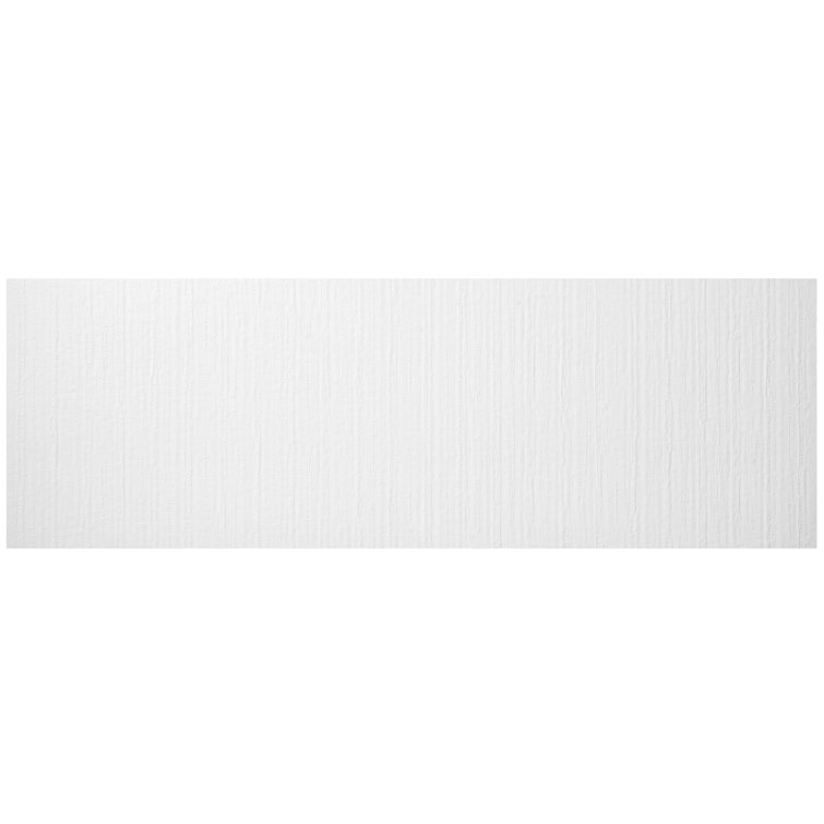 Angela Harris White Matte Ceramic Rectangular Wall Tile