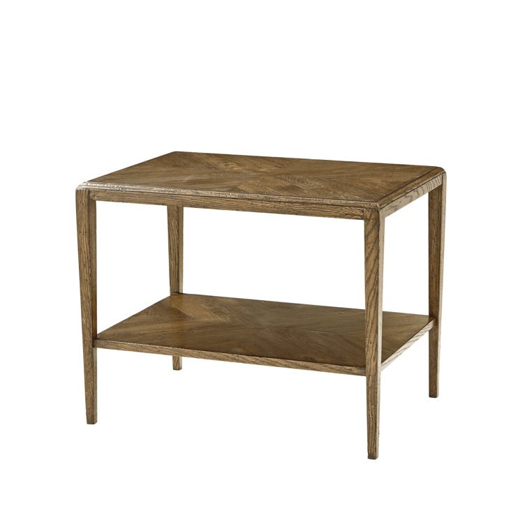Dawn Finish Oak Rectangular Side Table
