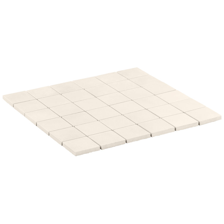 Catlinite Beige Matte Porcelain Mosaic Floor and Wall Tile