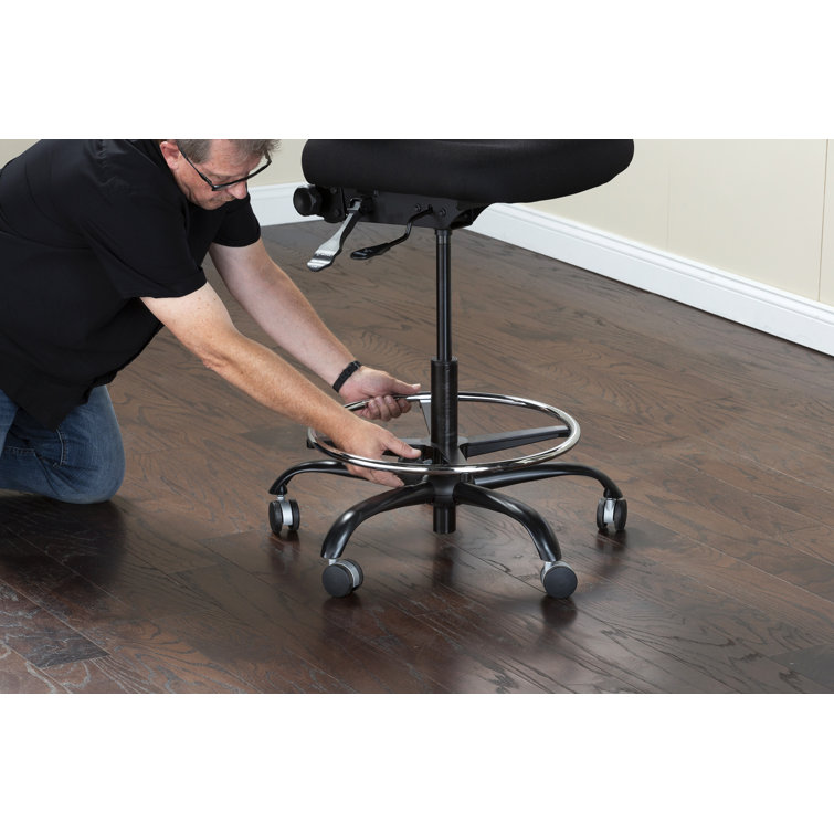 ErgoMesh 360° Swivel Black Metal Adjustable Office Chair