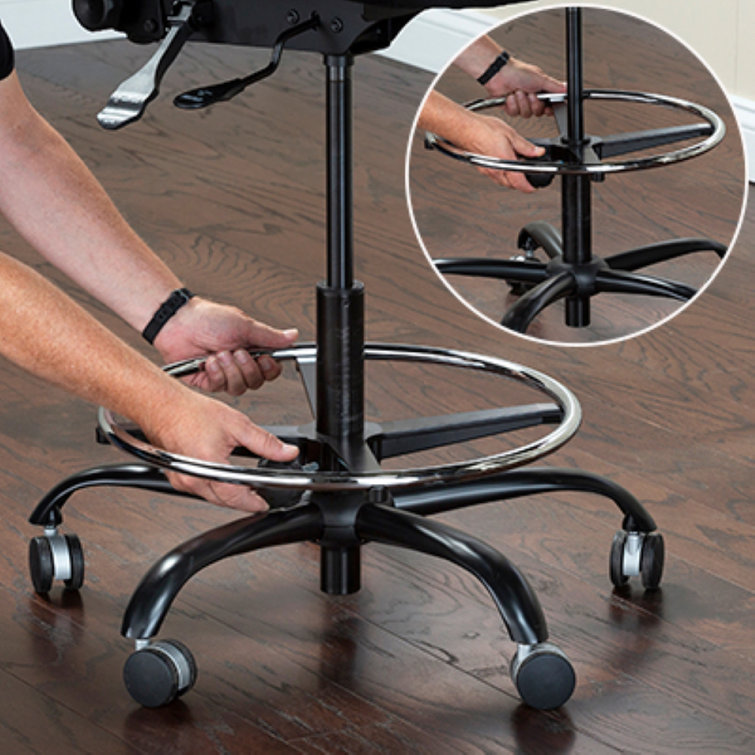 ErgoMesh 360° Swivel Black Metal Adjustable Office Chair