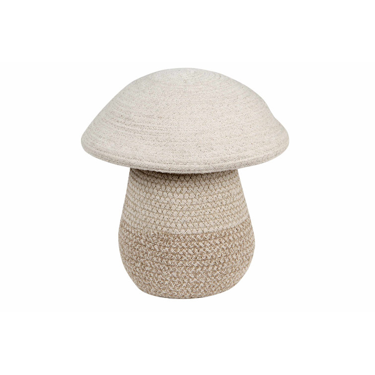 Natural Cotton Mushroom Shaped Storage Basket