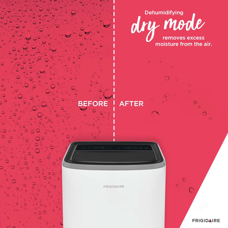 Frigidaire White 12,000 BTU Portable Air Conditioner with Remote