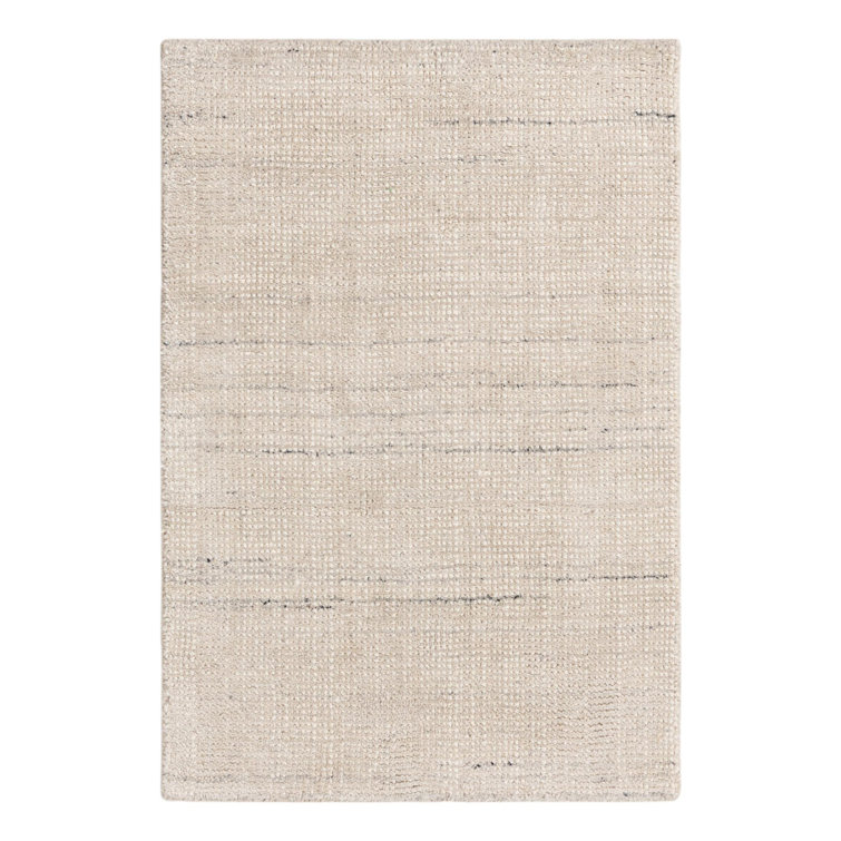 Vanilla Bean Hand-Knotted Wool Rug 2'2" x 3'1"