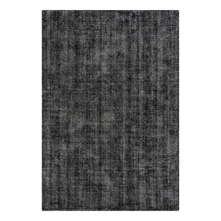 Earl Grey Hand-Knotted Wool Area Rug, 6' x 9'