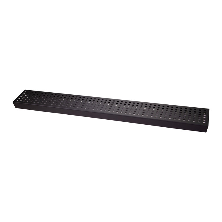 Matte Black Stainless Steel 36" Linear Shower Drain