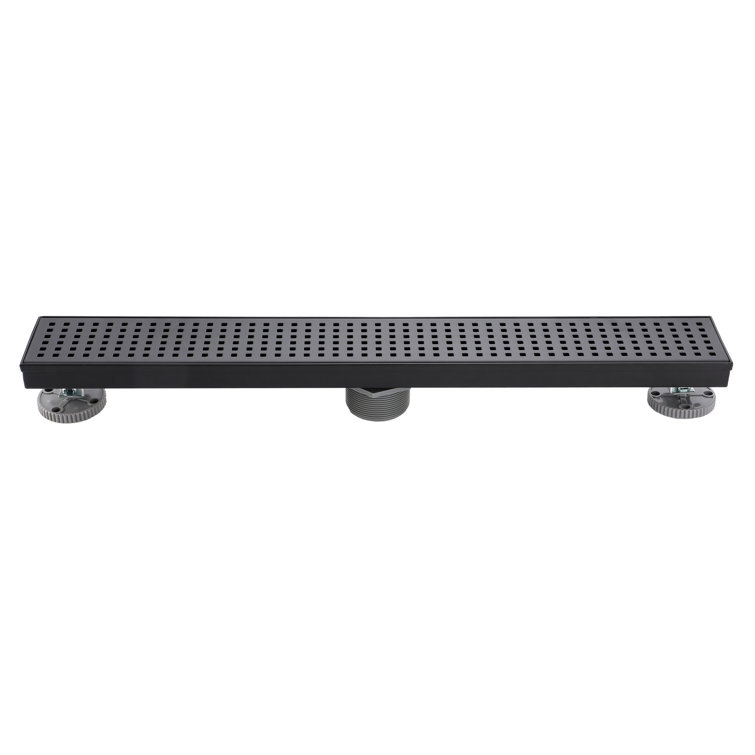 Matte Black Stainless Steel 36" Linear Shower Drain