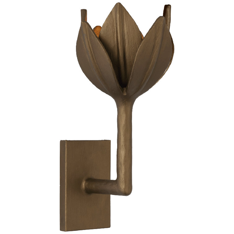 Albero Antique Bronze Leaf Energy Star Sconce