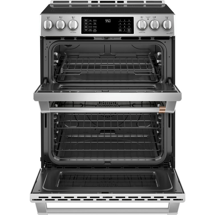 Stainless Steel 30" Smart Double Oven Induction Range